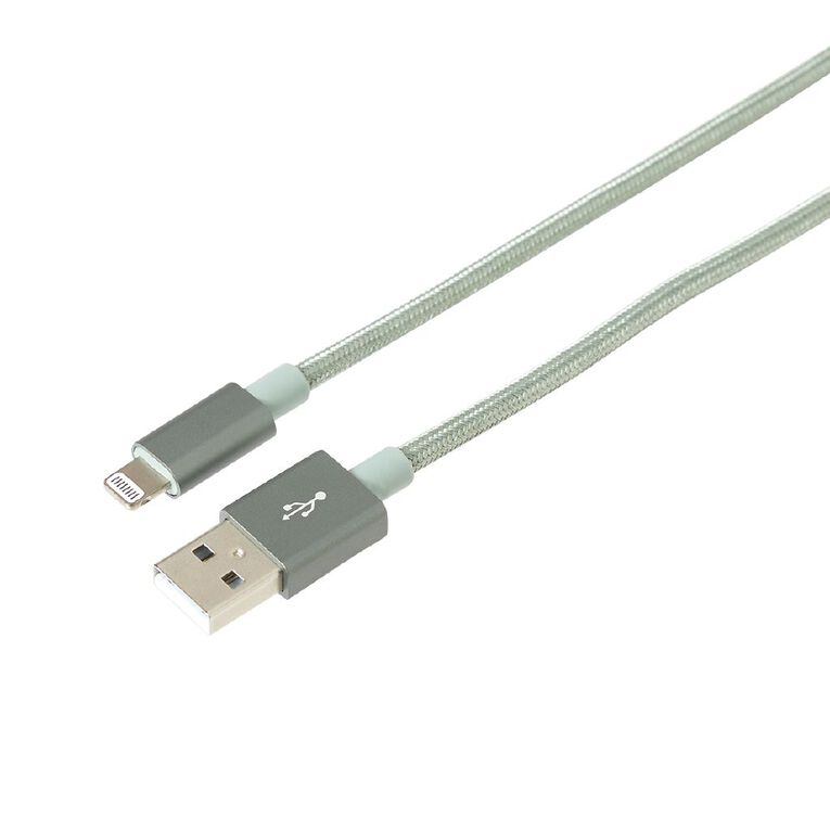 Tech.Inc Lightning Cable Sage 2m Noel Leeming