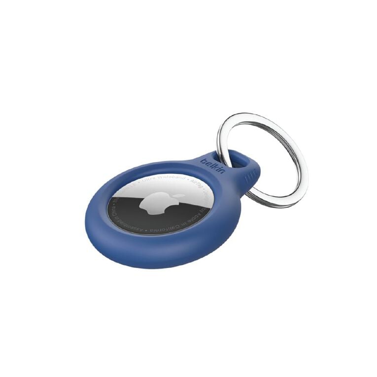 Belkin Secure Holder with Key Ring for AirTag - Blue, , hi-res
