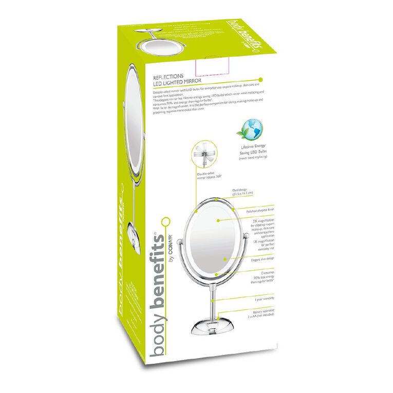 Conair Reflections Led Lighted Mirror Noel Leeming Conair Reflections Led Lighted Mirror, How Do You Change A Lightbulb In Conair Mirrorless