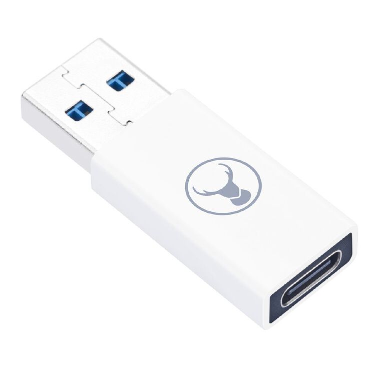 Bonelk USB-A to USB-C 3.0 Adapter - White, , hi-res
