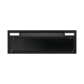 Haier 90cm 600 Series Integrated Insert Wall Rangehood - Black
