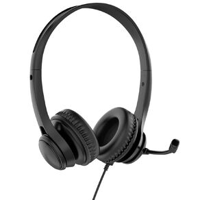 Laser Wired Conference Headset 3.5mm Built-in Microphone