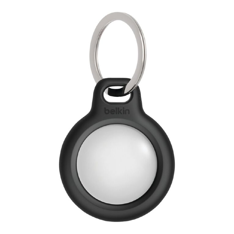 Belkin Secure Holder with Key Ring for AirTag - Black, , hi-res