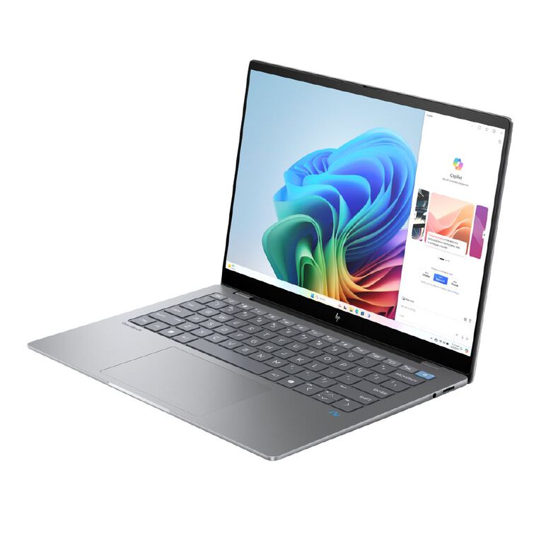 HP OmniBook Copilot+ PC 14 inch 2.2K Snapdragon X Elite 16GB RAM 1TB SSD Touchscreen Windows 11 Notebook, , hi-res