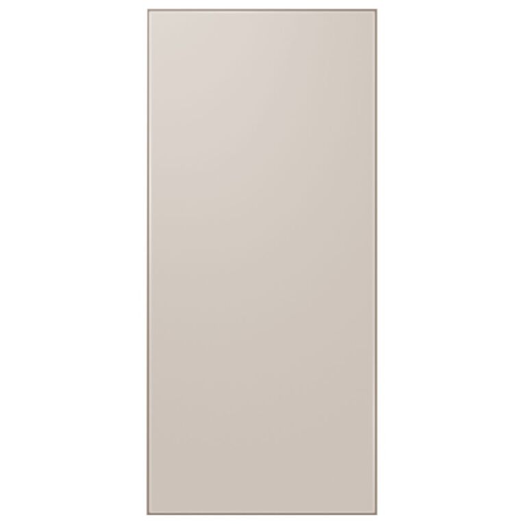 Samsung Bespoke Top Satin Glass Beige Panel for SRFX9550N, , hi-res