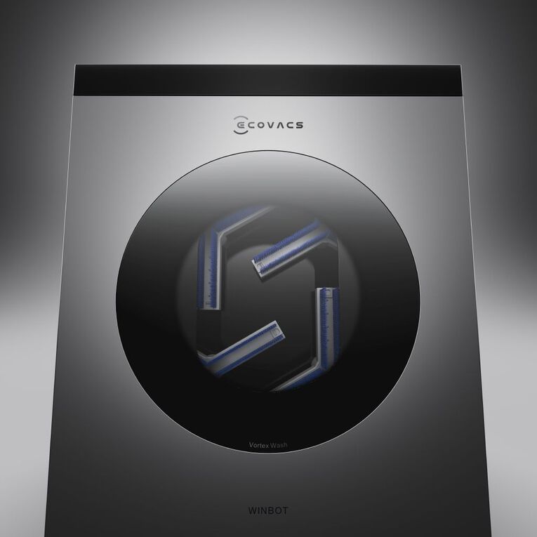 Ecovacs Winbot W3 OMNI Robotic Window Cleaner with Station, , hi-res