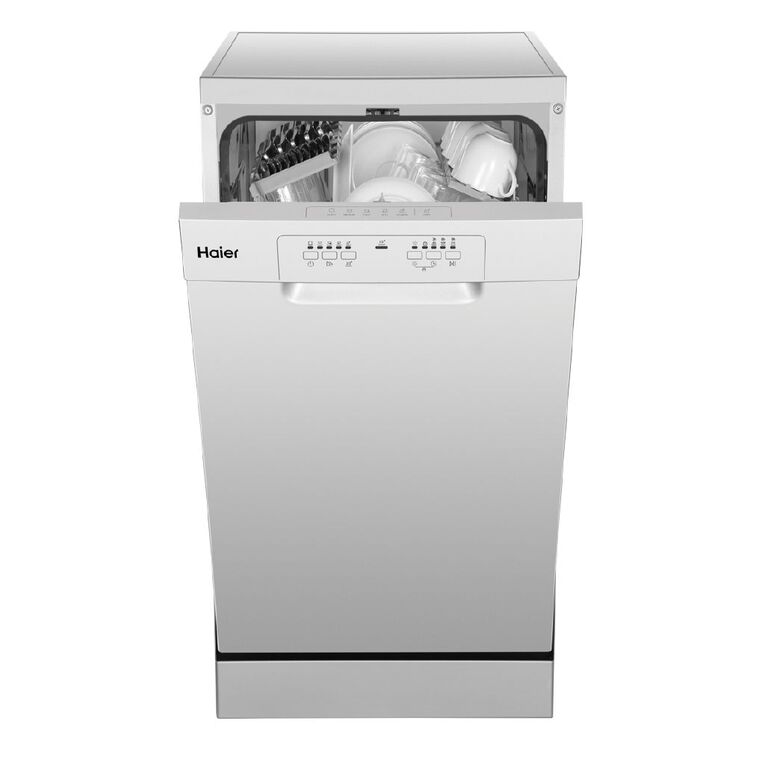 Haier 45cm 300 Series Freestanding Dishwasher - Satina, , hi-res
