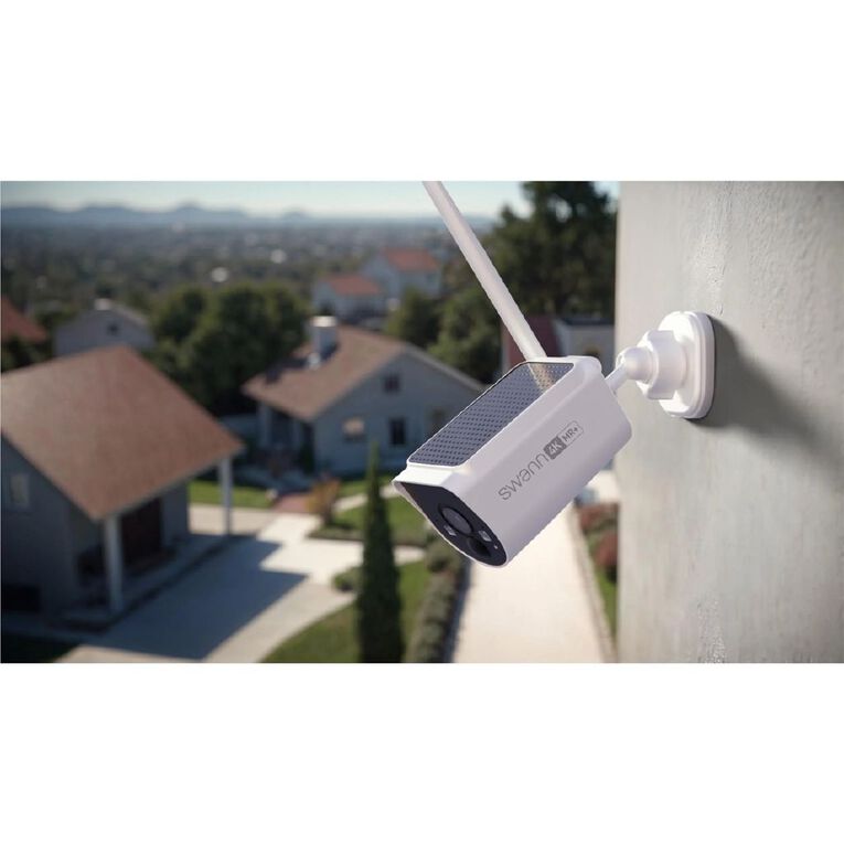 Swann MaxRanger4K Solar Security System - 4 Pack, , hi-res