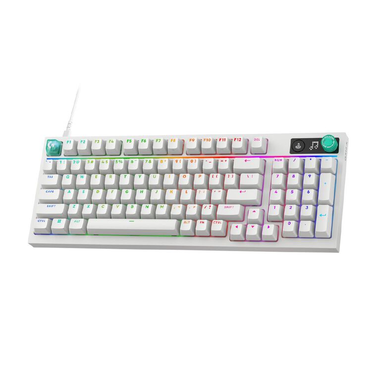 Logitech G316 X Wired Mechanical Gaming Keyboard - White, , hi-res