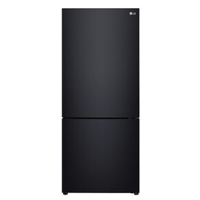 LG 420L Bottom Mount Fridge - Black Finish