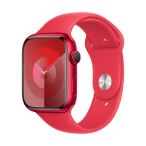 Apple Watch S9 GPS + Cellular 45mm (PRODUCT)RED Aluminium Case with (PRODUCT)RED Sport Band - S/M