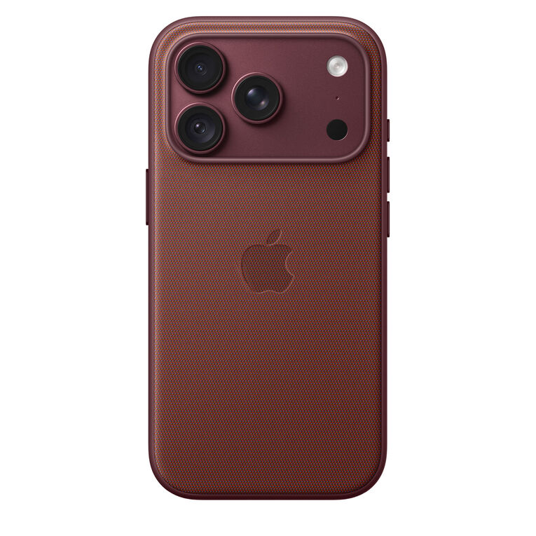 Apple iPhone&nbsp;18&nbsp;Pro TechWoven Case with MagSafe - Burgundy, , hi-res