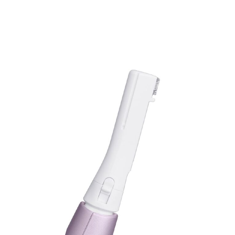 Panasonic Eyebrow and Facial Hair Trimmer - Lilac (Battery Operated), , hi-res