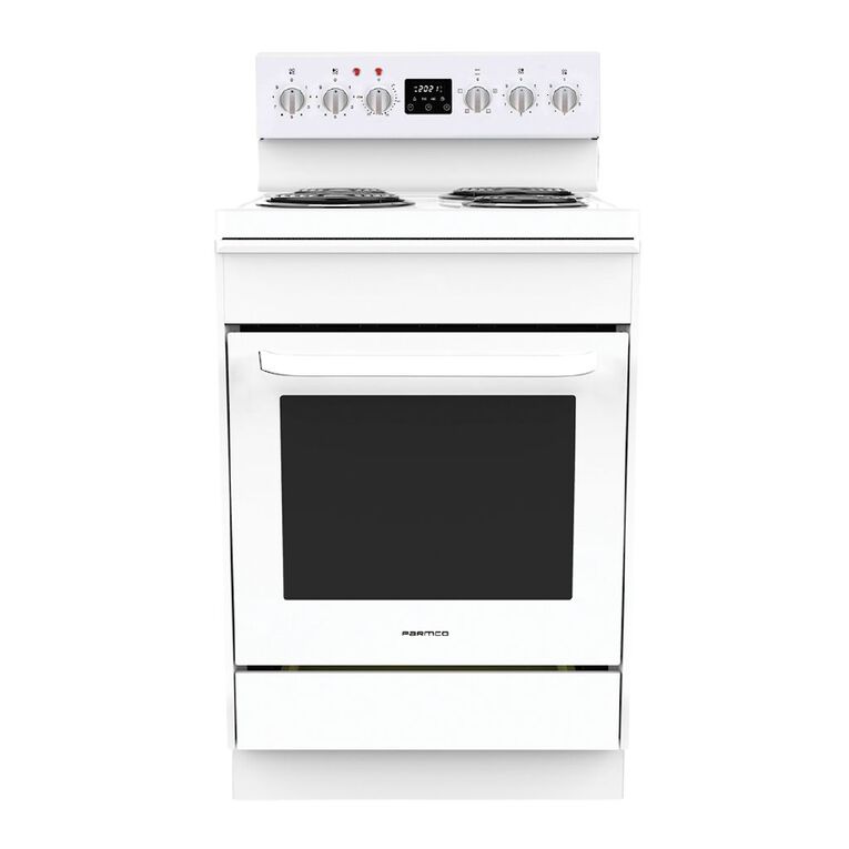 Parmco 60cm Freestanding Electric Oven w/ Electric Cooktop Noel Leeming
