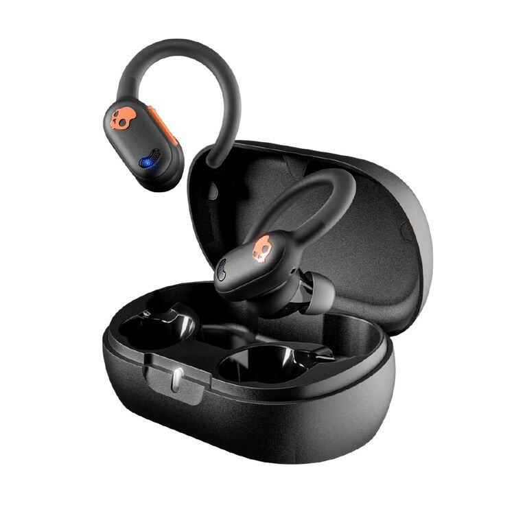 Skullcandy Push ANC Active True Wireless Noise Cancelling Earbuds - Black/Orange, , hi-res
