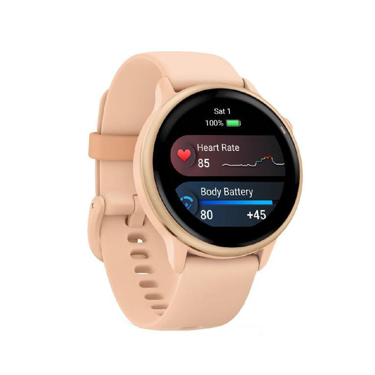 Garmin Vivoactive 6 - Pink Dawn/Pink Dawn Metallic, , hi-res