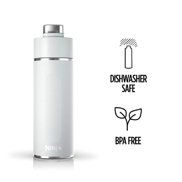 Ninja Thirsti 700ml Travel Bottle - Cloud White, , hi-res