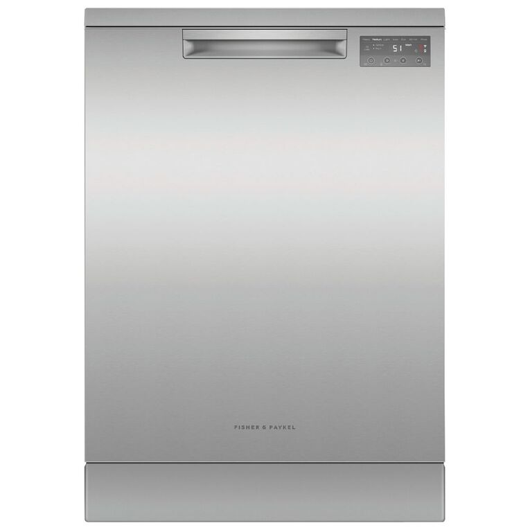 Fisher & Paykel 60cm Series 5 Freestanding Dishwasher - Stainless steel, , hi-res