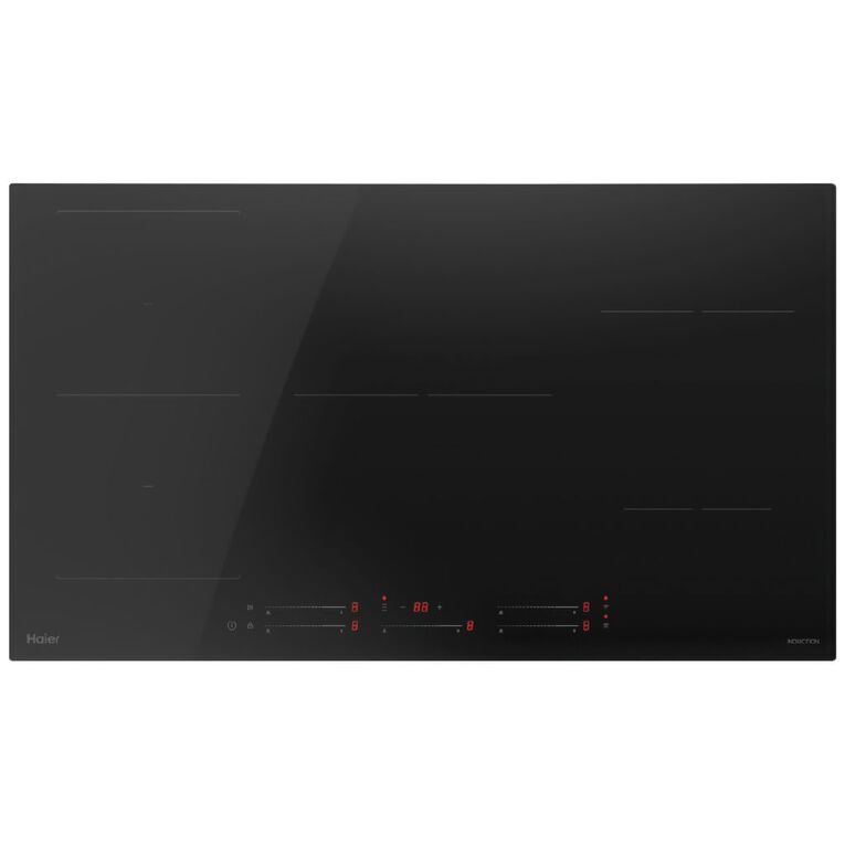Haier 90cm 500 Series Induction Cooktop - Black Glass, , hi-res