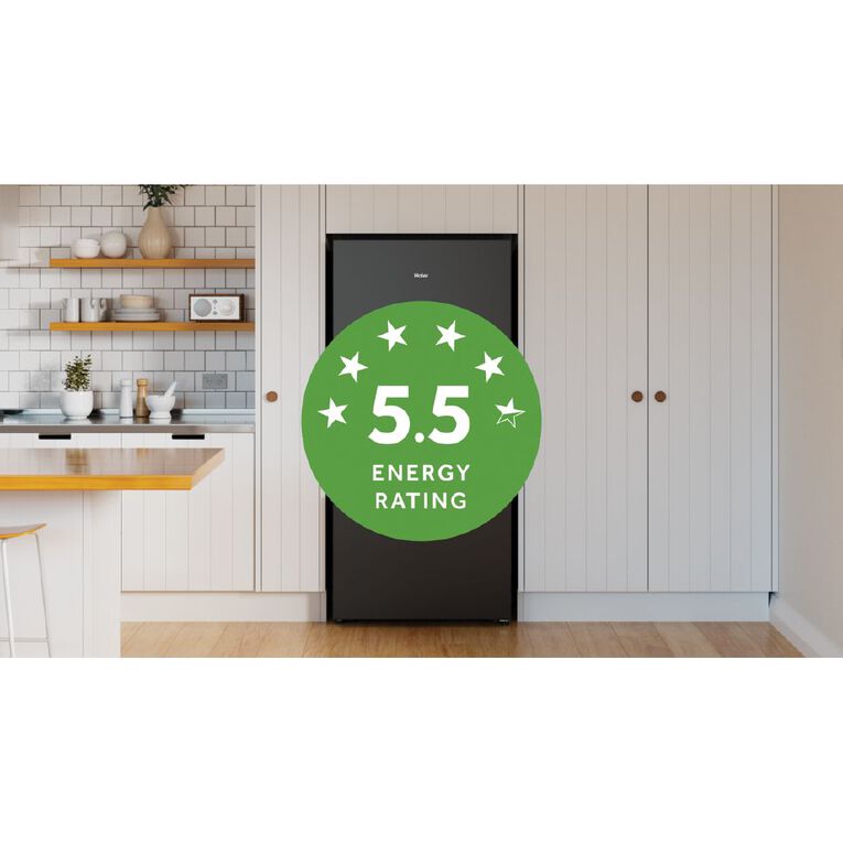Haier 514L 500 Series Bottom Mount Fridge Freezer Non-plumbed Water - Black, , hi-res