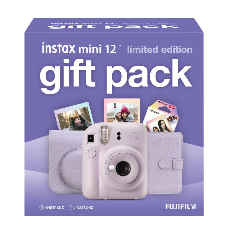 Fujifilm Instax Mini 12 Gift Pack Purple 2025 Limited Edition, , hi-res