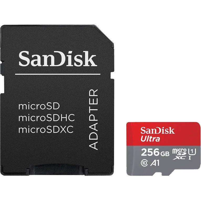 Sandisk Ultra 256GB MicroSD Card, , hi-res