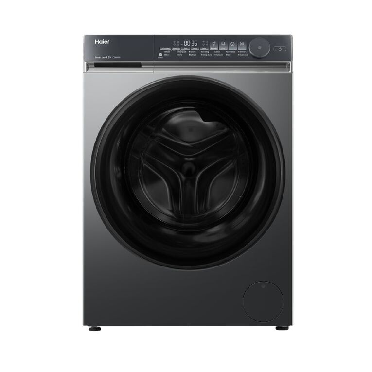 Haier 9.5kg 500 Series Front Load Washer - Black, , hi-res