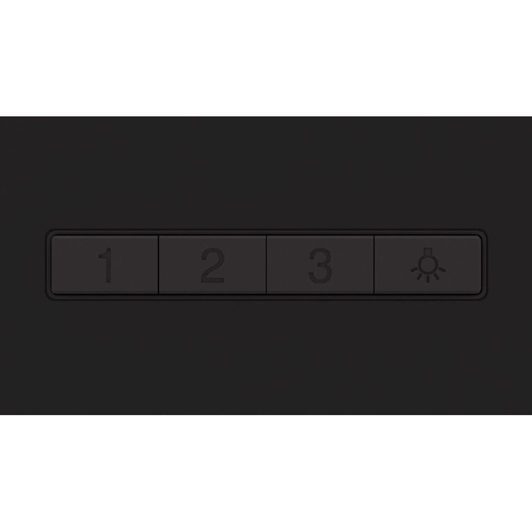 Bosch 90cm Wall Mounted Canopy Rangehood - Matte Black - Series 4, , hi-res