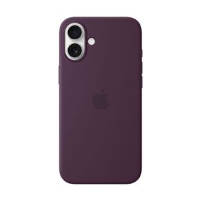Apple iPhone 16 Plus Silicone Case with MagSafe - Plum