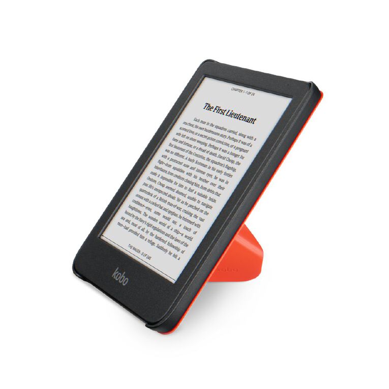 Kobo Clara Colour/Black and White SleepCover Case Cayenne Red, , hi-res