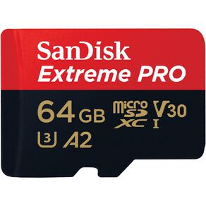 Sandisk Extreme Pro 64GB MicroSD Card