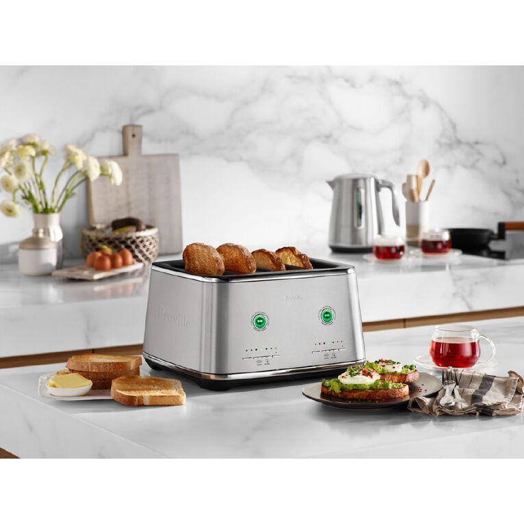 Breville the Eye Q 870 Auto 4 Slice - Brushed Stainless Steel, , hi-res