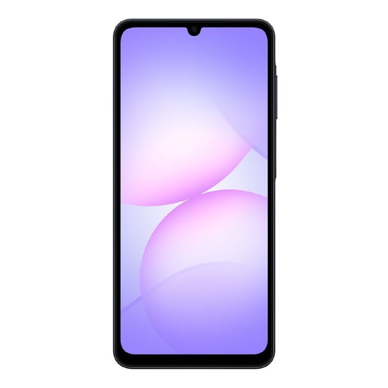 Samsung Galaxy A07 4G with Spark and Skinny SIM - Black, , hi-res