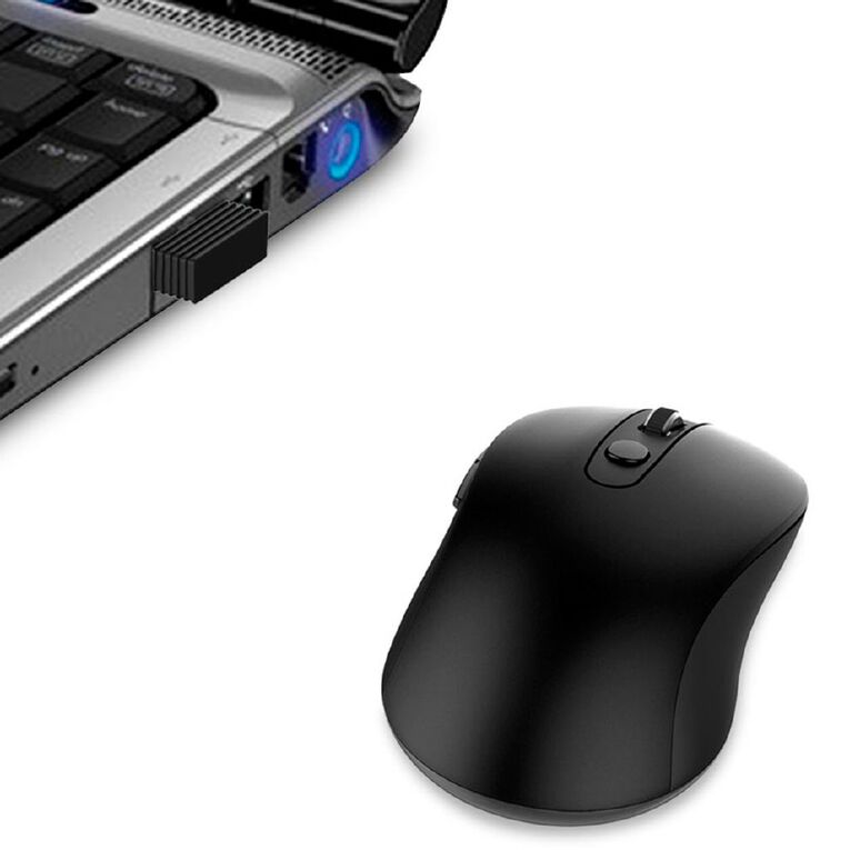 Laser Ergonomic Wireless Mouse for PC and Mac, , hi-res