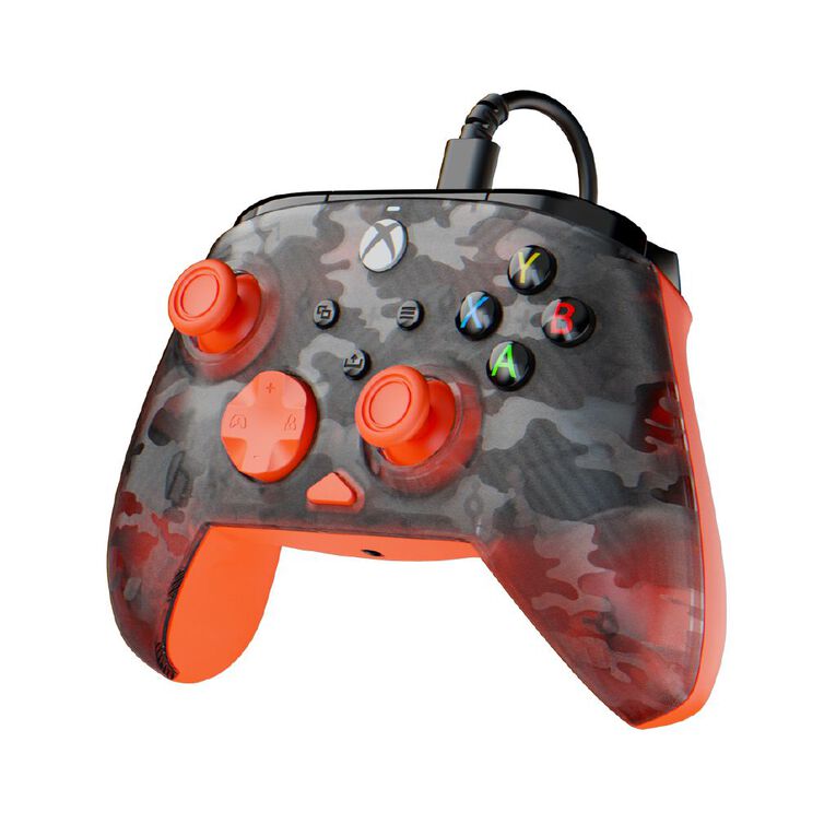 Turtle Beach Rematch Core Wired Xbox Controller - Camo/Orange, , hi-res