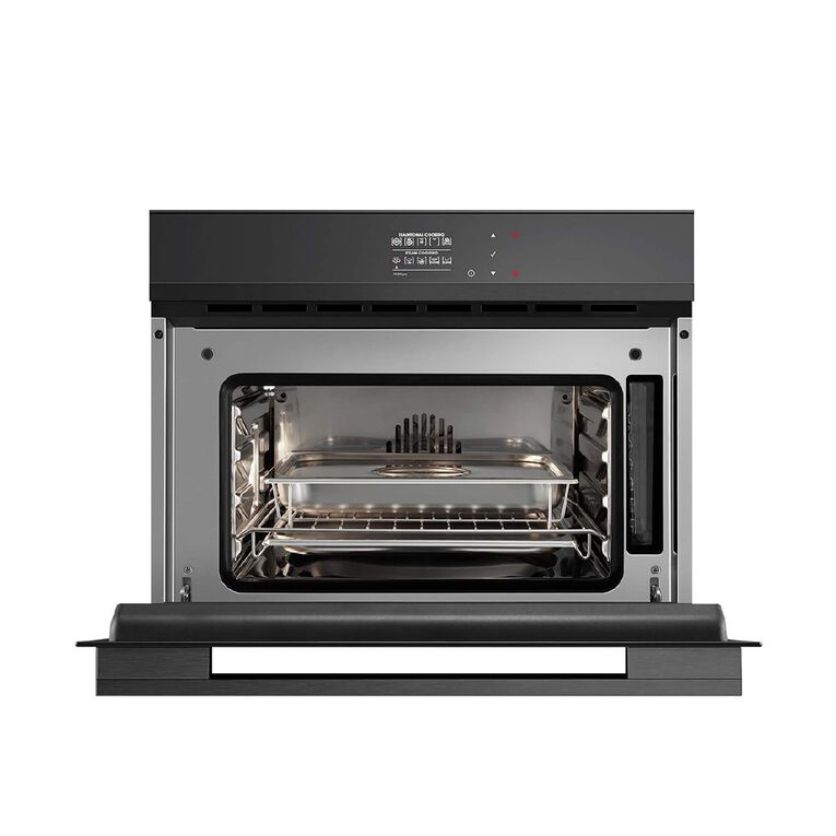 Fisher & Paykel 60cm Combination Steam Wall Oven Black, , hi-res