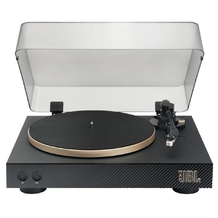 JBL Spinner Bluetooth Turntable - Black Gold, , hi-res