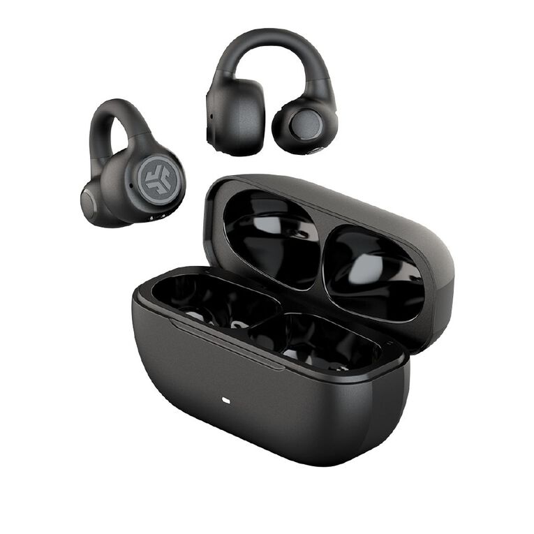 JLab Flex Open True Wireless Earbuds - Black, , hi-res