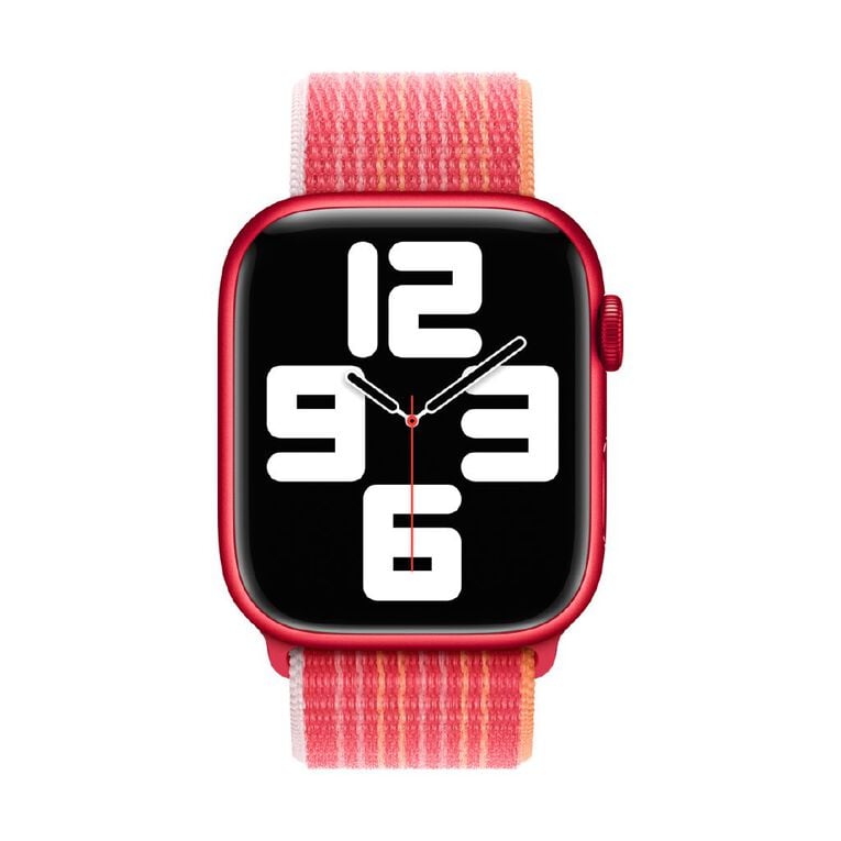 Apple Watch Band 45mm (PRODUCT)RED Sport Loop, , hi-res
