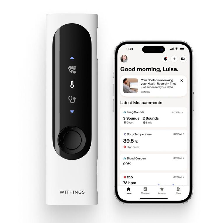 Withings BeamO 4-in-1 Multiscan Device, , hi-res