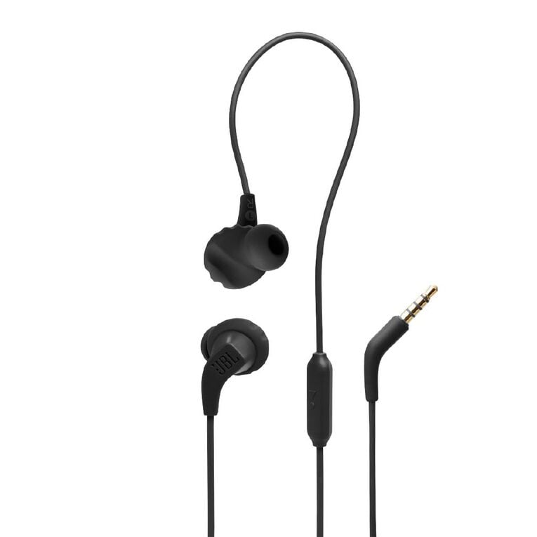 JBL Endurance Run 2 Wired Sports In-Ear Headphones - Black, , hi-res
