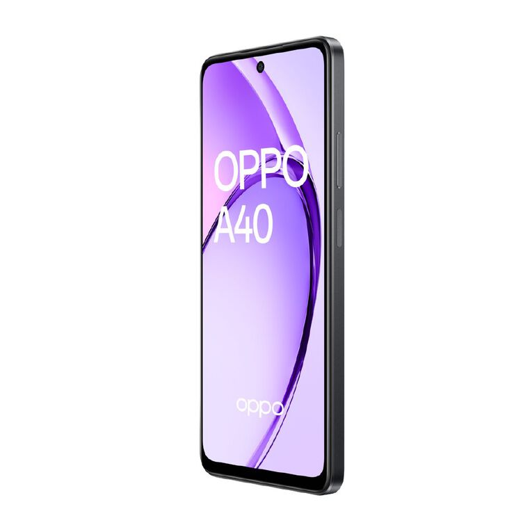 OPPO A40 4G with One NZ Prepay Sim Black, , hi-res