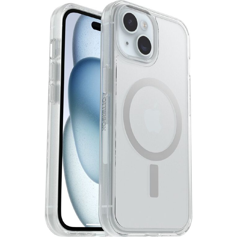 OtterBox Symmetry MagSafe Case for iPhone 17e/6e/15/14/13 -Clear, , hi-res