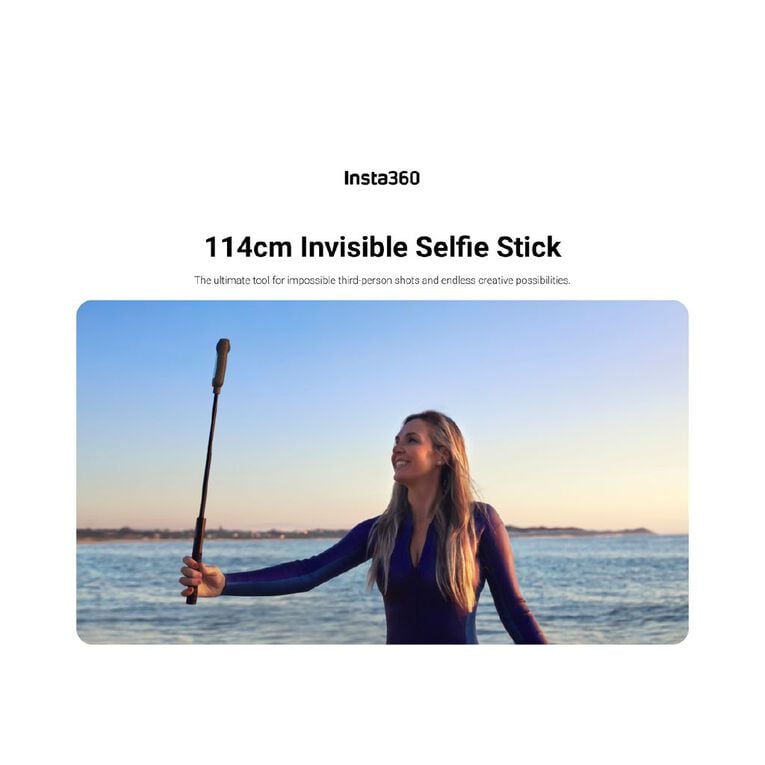 Insta360 114cm Invisible Selfie Stick, , hi-res