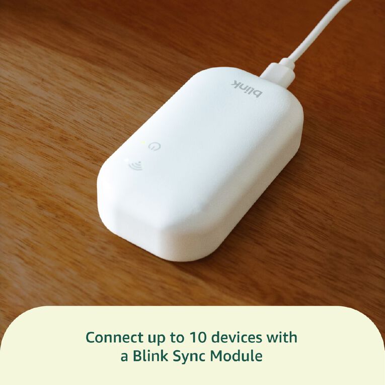 Blink Outdoor 2K+ With Sync Module Core 1 Pack White, , hi-res