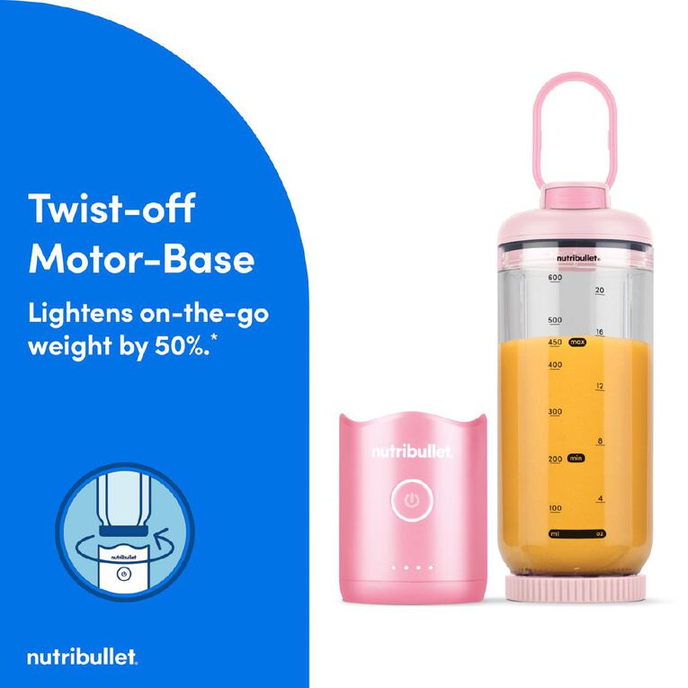 Nutribullet Flex Portable Blossom Pink, , hi-res