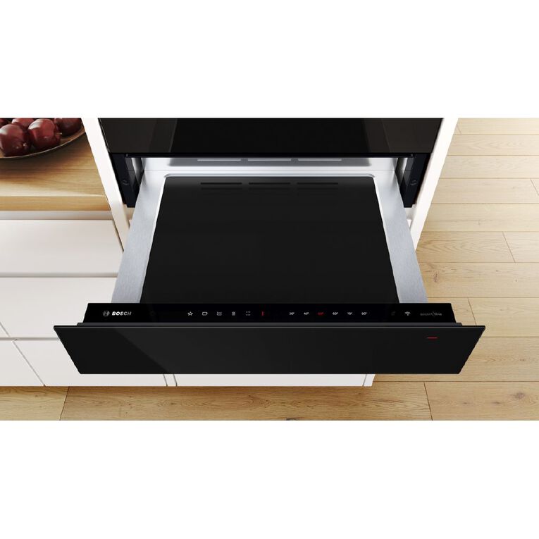 Bosch 14cm Smart Built-In Warming Drawer - Black, , hi-res