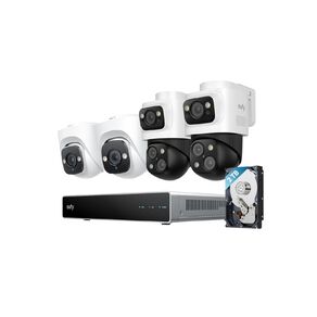 Eufy NVR Security System S4 Max - 2 x PTZ Cameras & 2 x Turret Cameras
