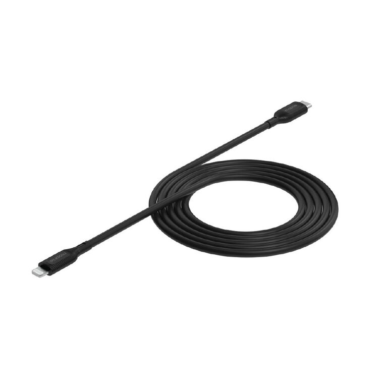 Mophie Essential USB-C to Lightning TPE Cable 2m - Black, , hi-res