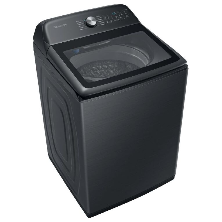 Samsung 12kg Top Load Washer with Hygiene Steam - Black, , hi-res